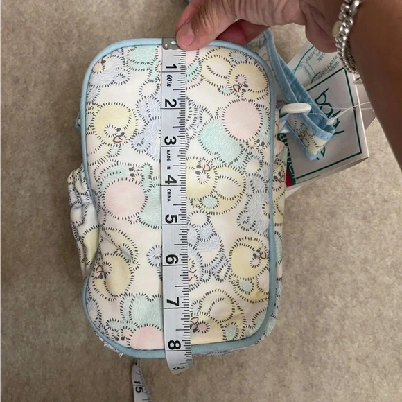 Health-Tex Vintage Baby Fridge Vinyl Insulated Bottle Bag Pastels Blue Animals - Picture 10 of 16